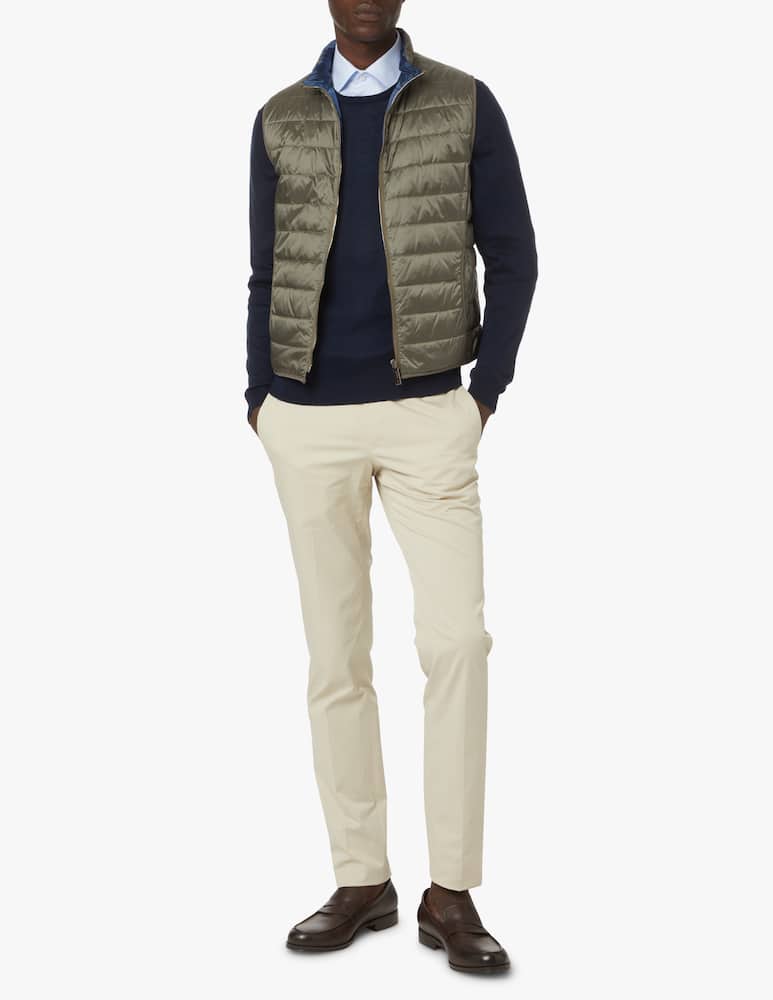MooRER Gilet imbottito trapuntato reversibile - grigio - immagine 2 MooRER Gilet imbottito trapuntato reversibile - grigio - immagine 2