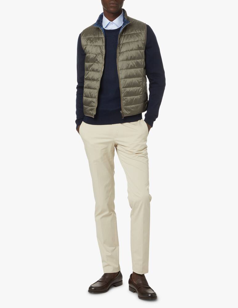 rinascente MooRER Gilet imbottito trapuntato reversibile - grigio