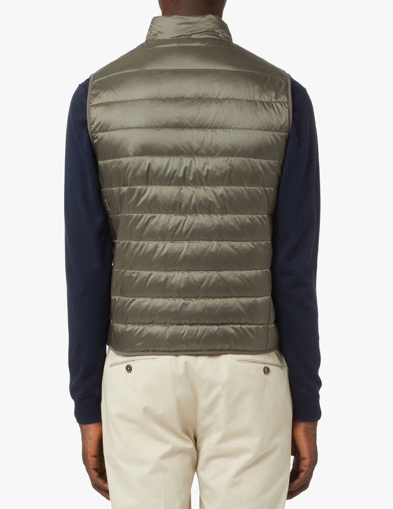 MooRER Gilet imbottito trapuntato reversibile - grigio - immagine 3 MooRER Gilet imbottito trapuntato reversibile - grigio - immagine 3