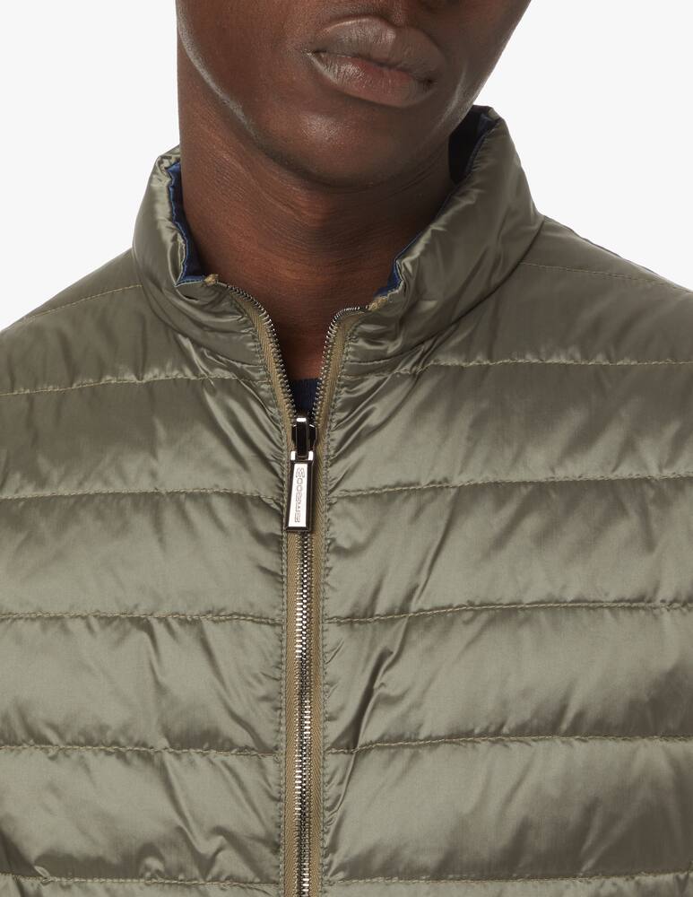 rinascente MooRER Gilet imbottito trapuntato reversibile - grigio