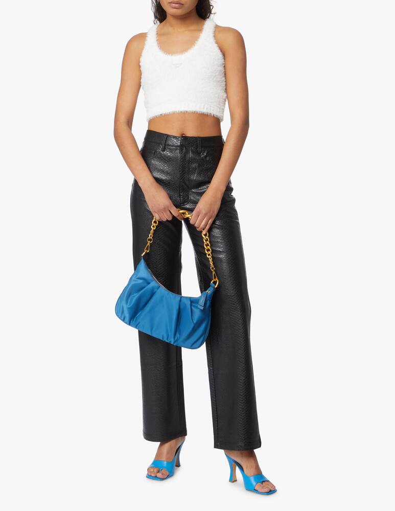 rinascente Gianni Chiarini Firenze Bonnie hobo nylon shoulder bag - blue