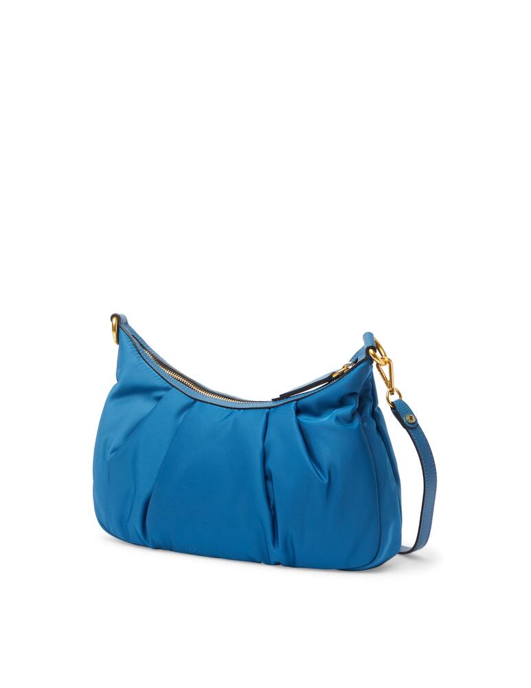 rinascente Gianni Chiarini Firenze Bonnie hobo nylon shoulder bag - blue