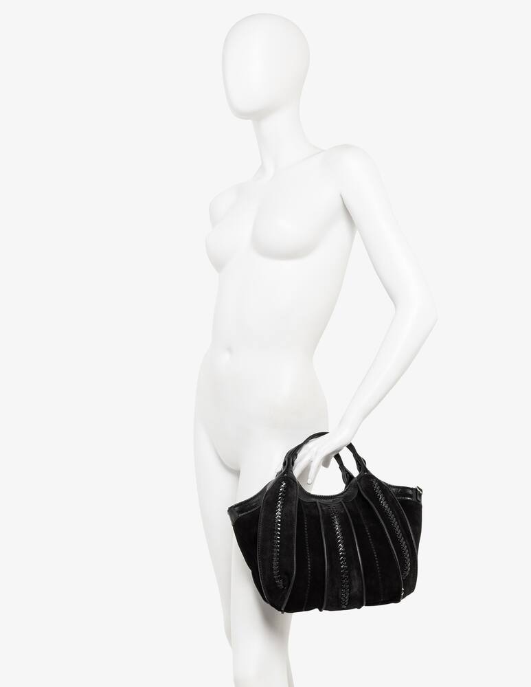 rinascente Gianni Chiarini Firenze Borsa a spalla in suede Dua M