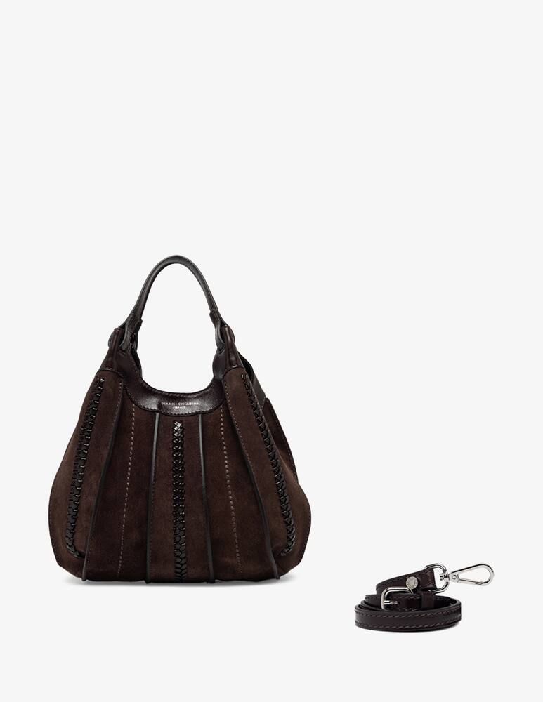 rinascente Gianni Chiarini Firenze Borsa a spalla in suede Dua M