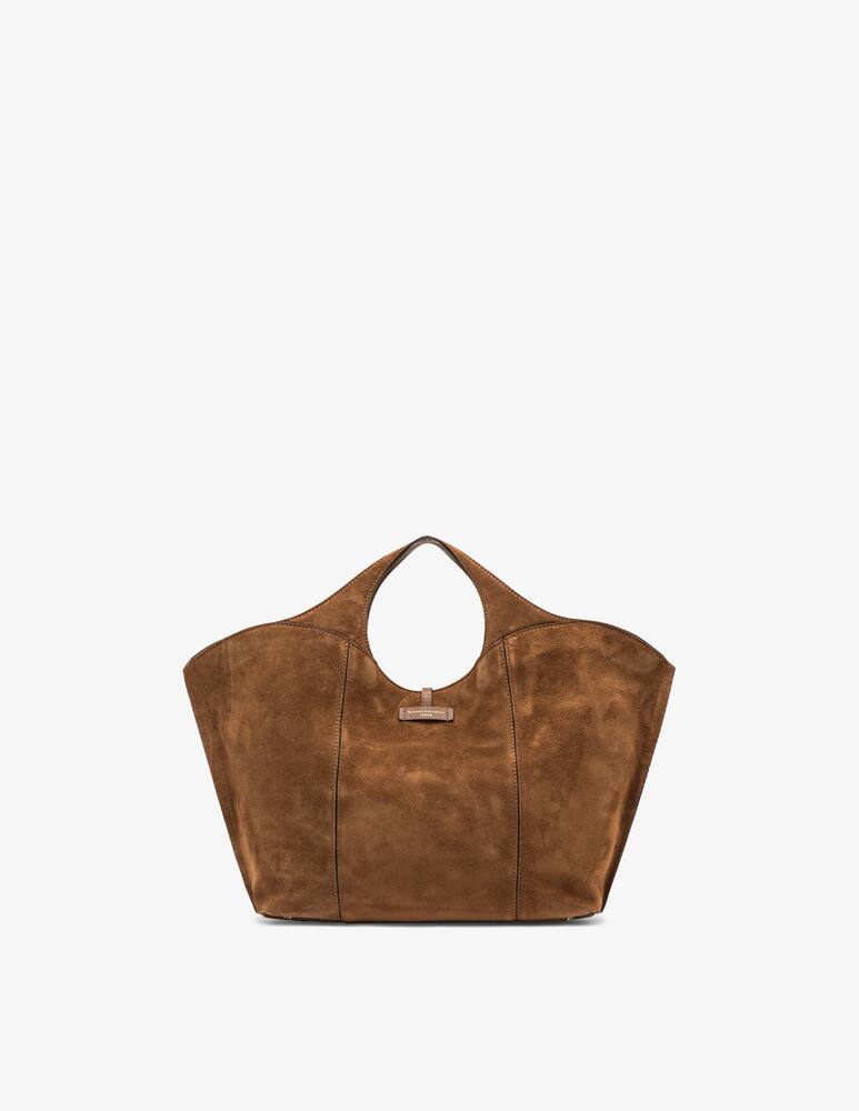 rinascente Gianni Chiarini Firenze Borsa a mano in suede Infinity L