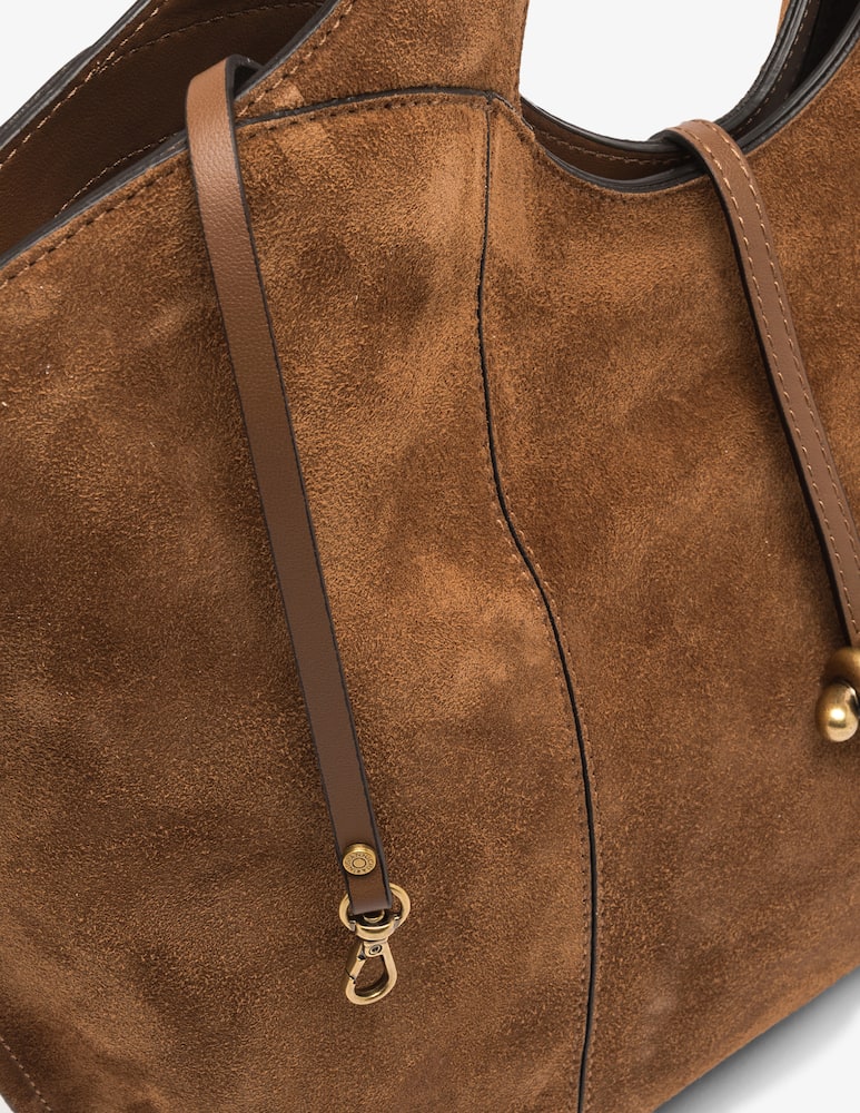 Gianni Chiarini Firenze Borsa a mano in suede Infinity L - immagine 6 Gianni Chiarini Firenze Borsa a mano in suede Infinity L - immagine 6