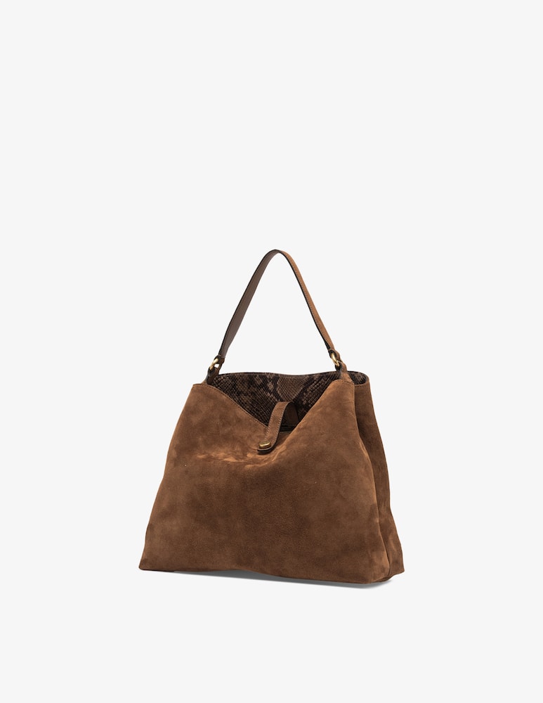 Gianni Chiarini Firenze Borsa hobo in suede Fiona - immagine 3 Gianni Chiarini Firenze Borsa hobo in suede Fiona - immagine 3