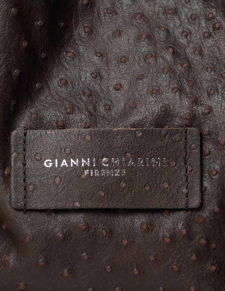 rinascente Gianni Chiarini Firenze Borsa shopper Marcella stampa struzzo