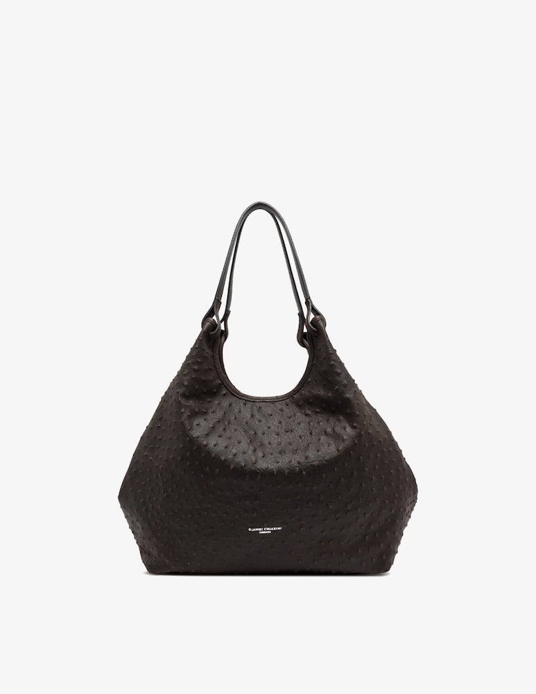 Gianni Chiarini Firenze Borsa shopper Dua stampa struzzo - immagine 1 Gianni Chiarini Firenze Borsa shopper Dua stampa struzzo - immagine 1