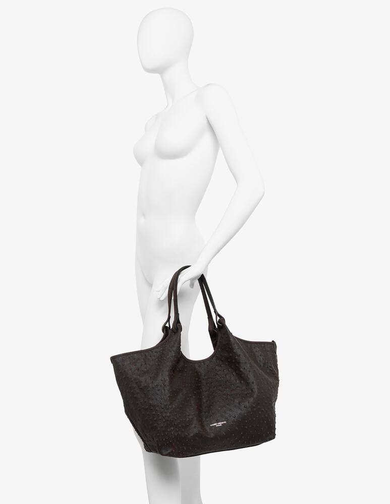 rinascente Gianni Chiarini Firenze Borsa shopper Dua stampa struzzo