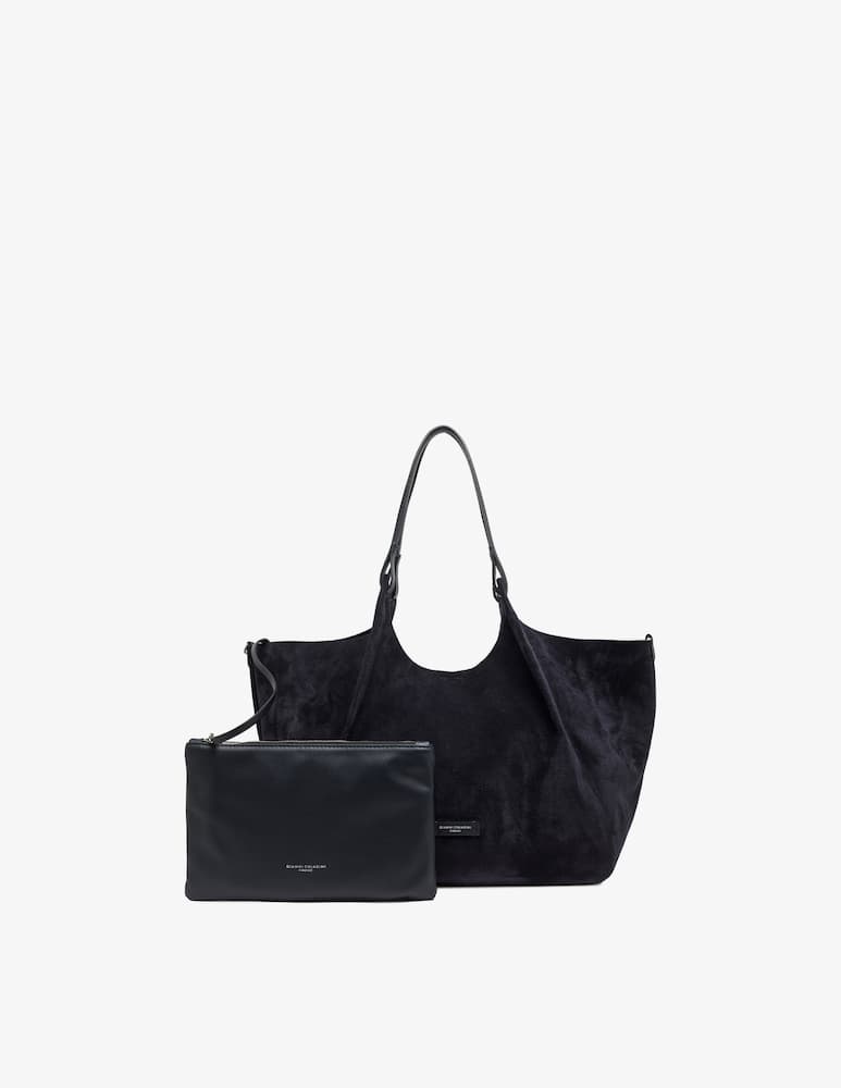 rinascente Gianni Chiarini Firenze Suede Dua L shopper bag