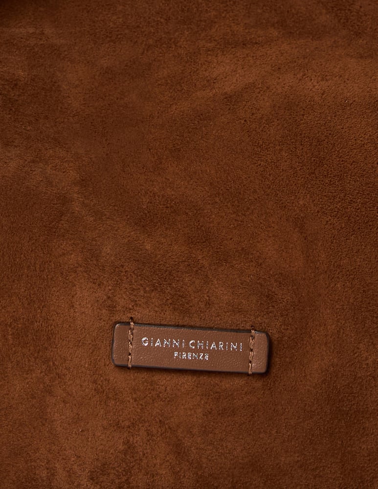 Gianni Chiarini Firenze Borsa a spalla in suede Dua L - immagine 4 Gianni Chiarini Firenze Borsa a spalla in suede Dua L - immagine 4
