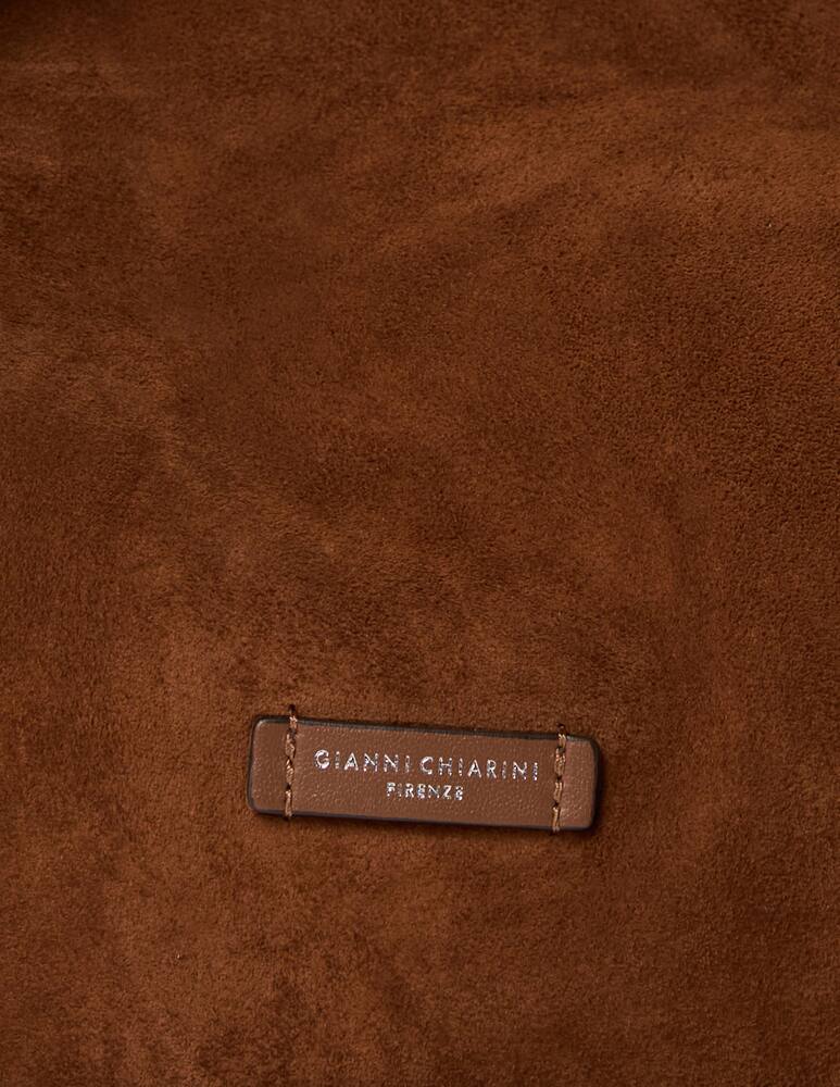 rinascente Gianni Chiarini Firenze Dua L Suede shoulder bag