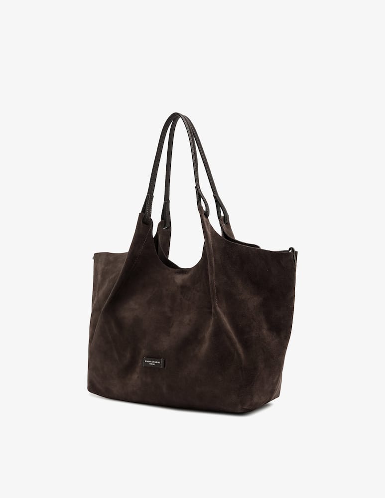 Gianni Chiarini Firenze Borsa shopper in suede Dua L - immagine 6 Gianni Chiarini Firenze Borsa shopper in suede Dua L - immagine 6