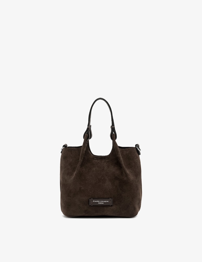 rinascente Gianni Chiarini Firenze Borsa shopper in suede Dua S