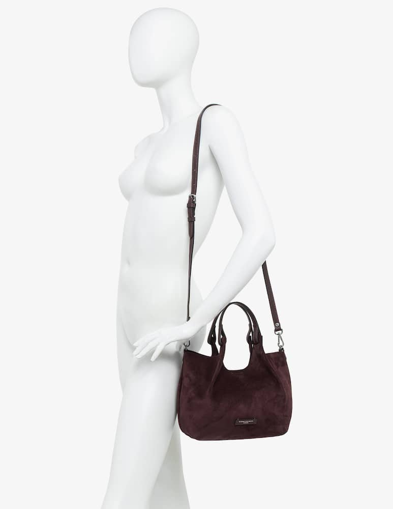 rinascente Gianni Chiarini Firenze Dua M suede tote bag