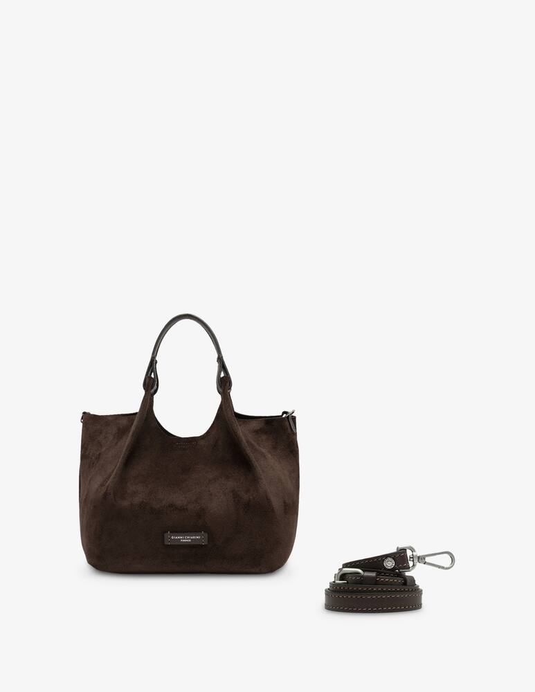 rinascente Gianni Chiarini Firenze Dua M suede tote bag