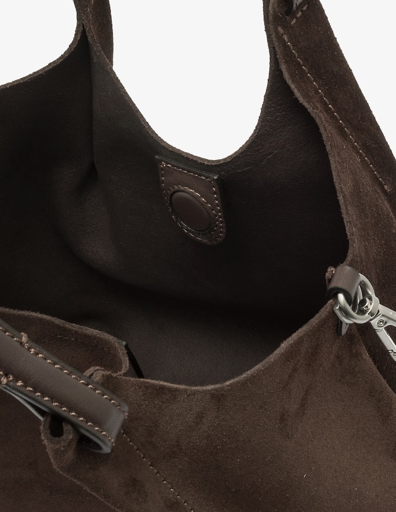 rinascente Gianni Chiarini Firenze Dua M suede tote bag