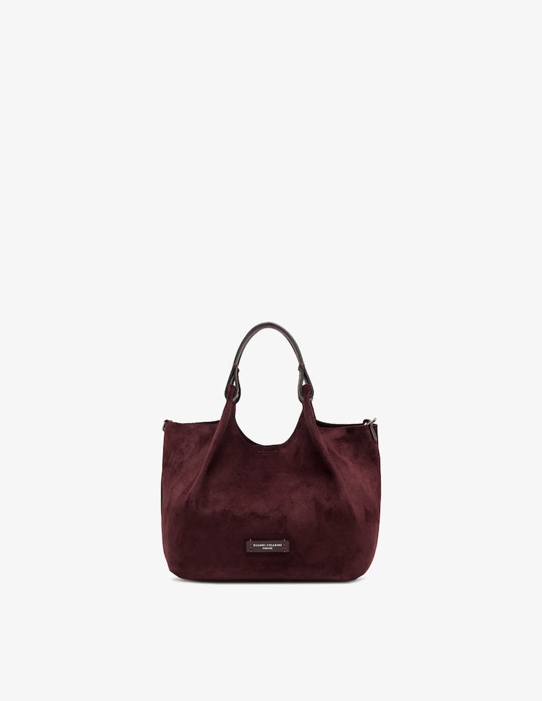 rinascente Gianni Chiarini Firenze Dua M suede tote bag
