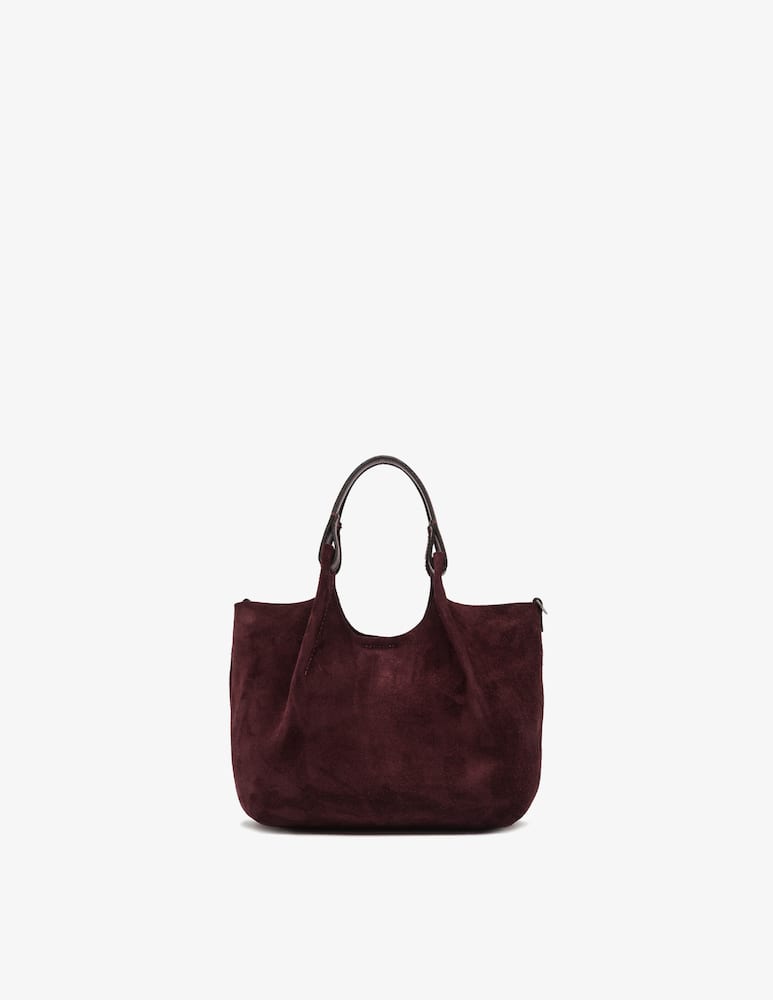 rinascente Gianni Chiarini Firenze Dua M suede tote bag
