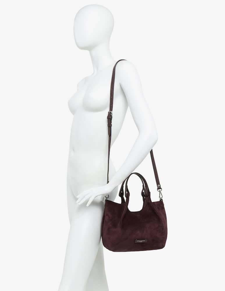 rinascente Gianni Chiarini Firenze Dua M suede tote bag