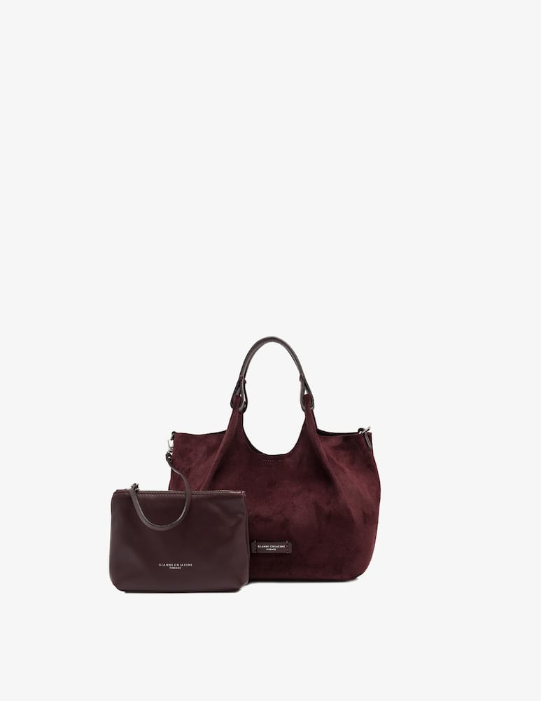 rinascente Gianni Chiarini Firenze Dua M suede tote bag