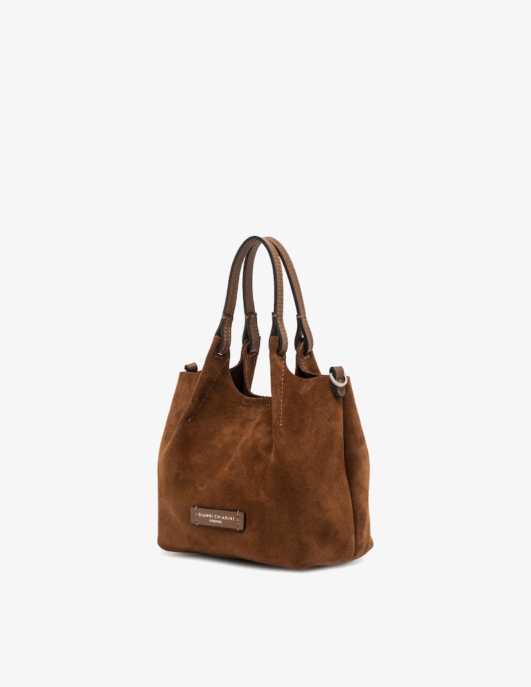 Gianni Chiarini Firenze Borsa shopper in suede Dua S - immagine 5 Gianni Chiarini Firenze Borsa shopper in suede Dua S - immagine 5