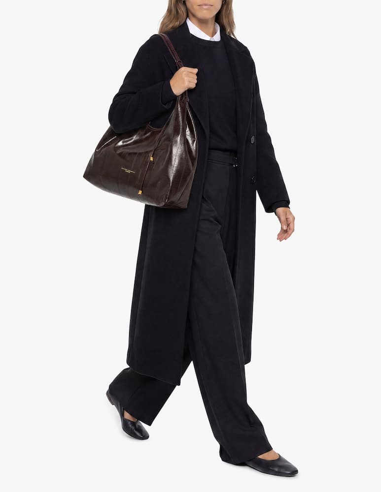 Gianni Chiarini Firenze Dua L tote bag in eel-effect leather - picture 2 Gianni Chiarini Firenze Dua L tote bag in eel-effect leather - picture 2