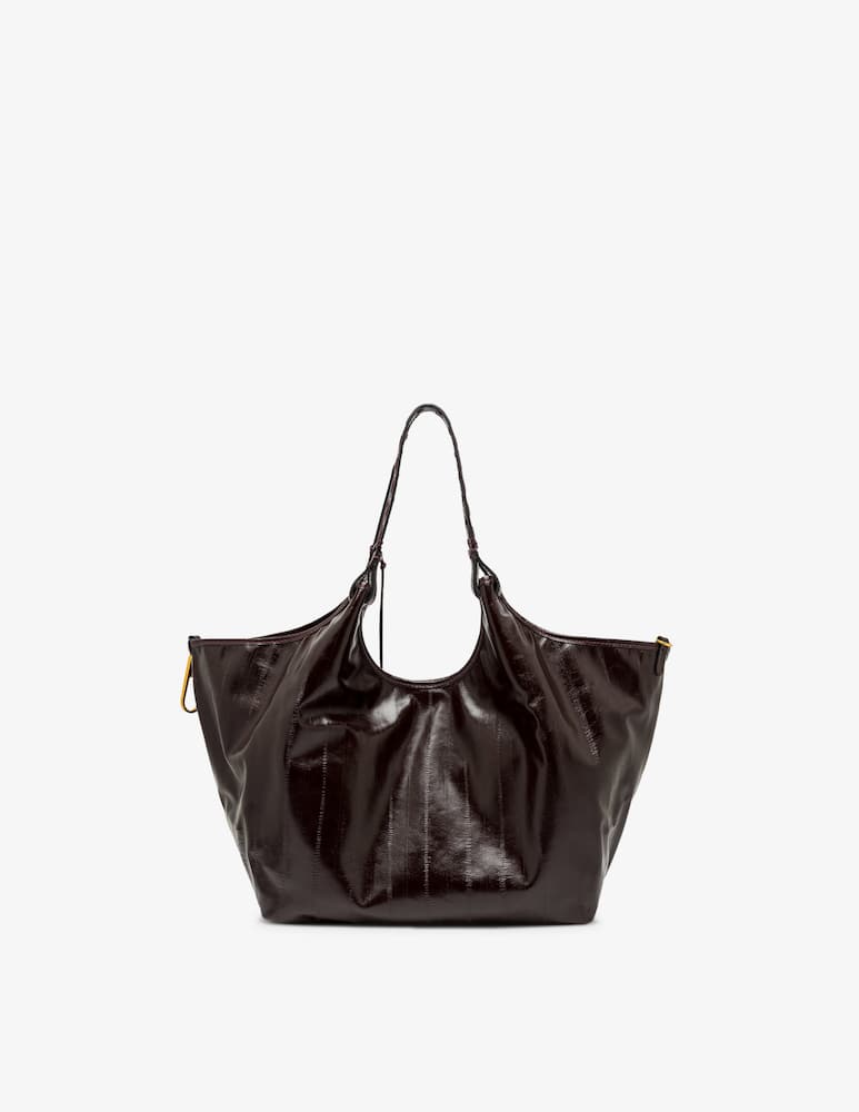 Gianni Chiarini Firenze Dua L tote bag in eel-effect leather - picture 3 Gianni Chiarini Firenze Dua L tote bag in eel-effect leather - picture 3