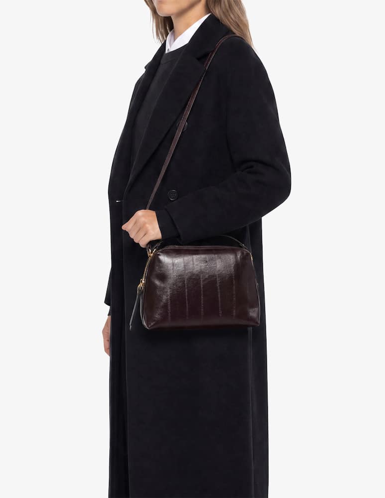 Gianni Chiarini Firenze Borsa a mano stampa anguilla Alifa M - immagine 2 Gianni Chiarini Firenze Borsa a mano stampa anguilla Alifa M - immagine 2