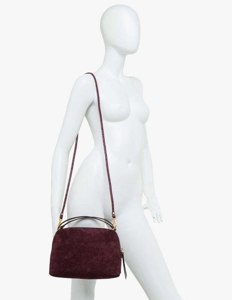rinascente Gianni Chiarini Firenze Borsa a mano in suede Alifa M