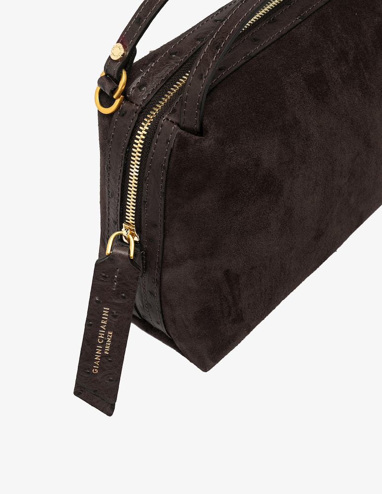 rinascente Gianni Chiarini Firenze Borsa a mano in suede Alifa M