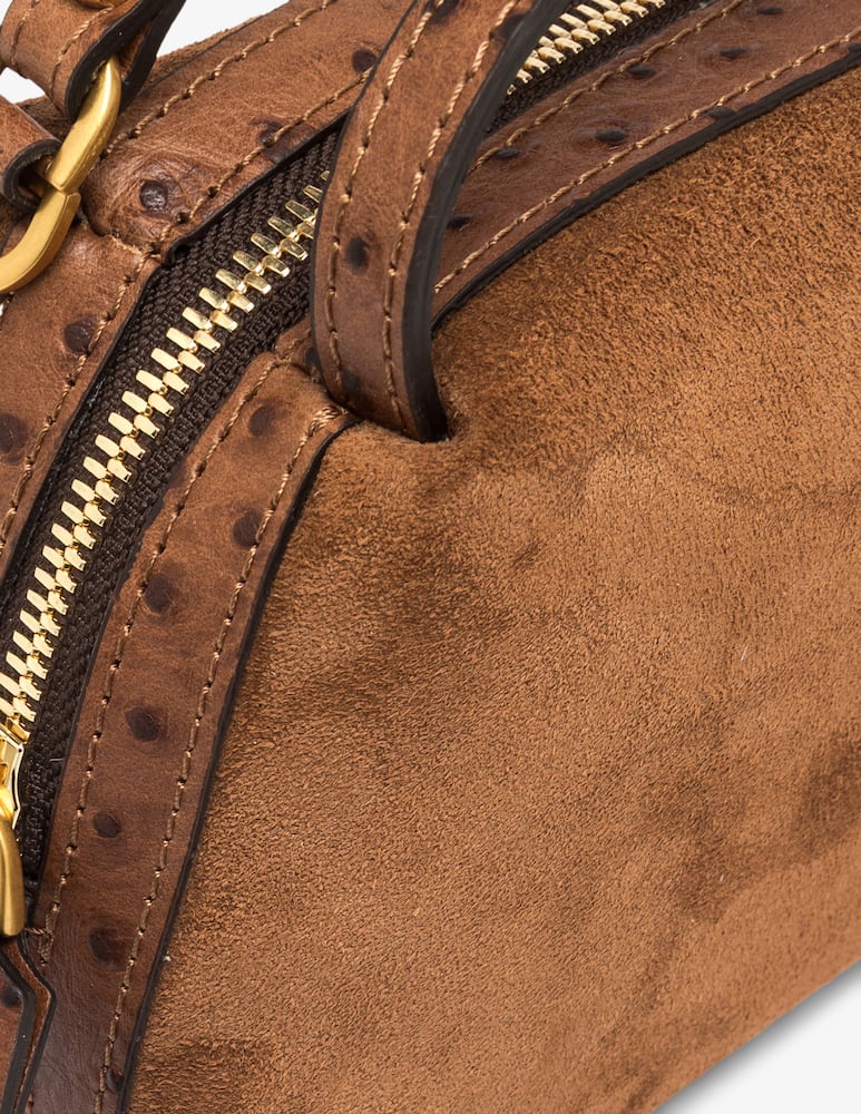 rinascente Gianni Chiarini Firenze Borsa a mano in suede Alifa S
