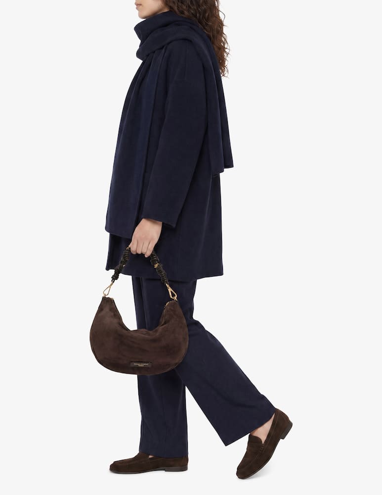 Gianni Chiarini Firenze Borsa a spalla in suede Cleo - immagine 2 Gianni Chiarini Firenze Borsa a spalla in suede Cleo - immagine 2