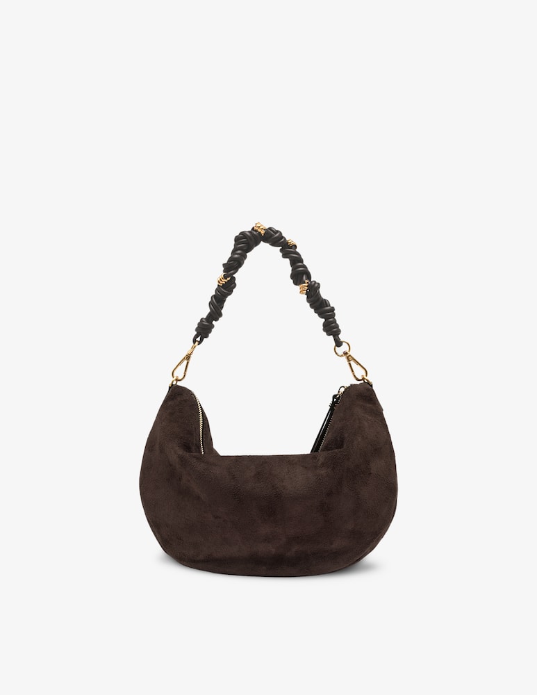 rinascente Gianni Chiarini Firenze Cleo suede shoulder bag