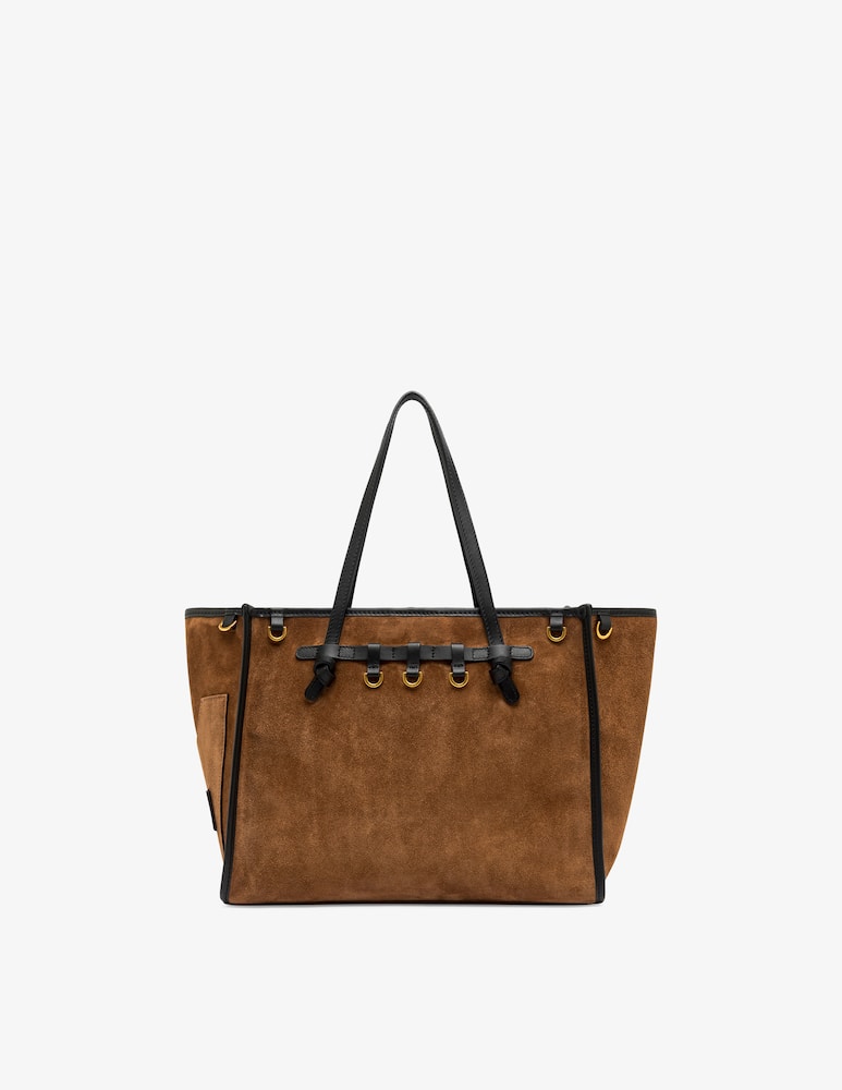 rinascente Marcella Club Shopper in suede Marcella Manifest