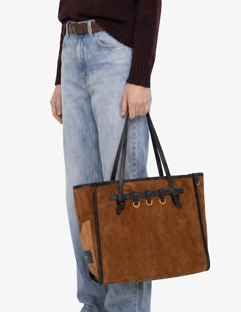 Gianni Chiarini Firenze Shopper in suede Marcella Club Manifest - immagine 2 Gianni Chiarini Firenze Shopper in suede Marcella Club Manifest - immagine 2