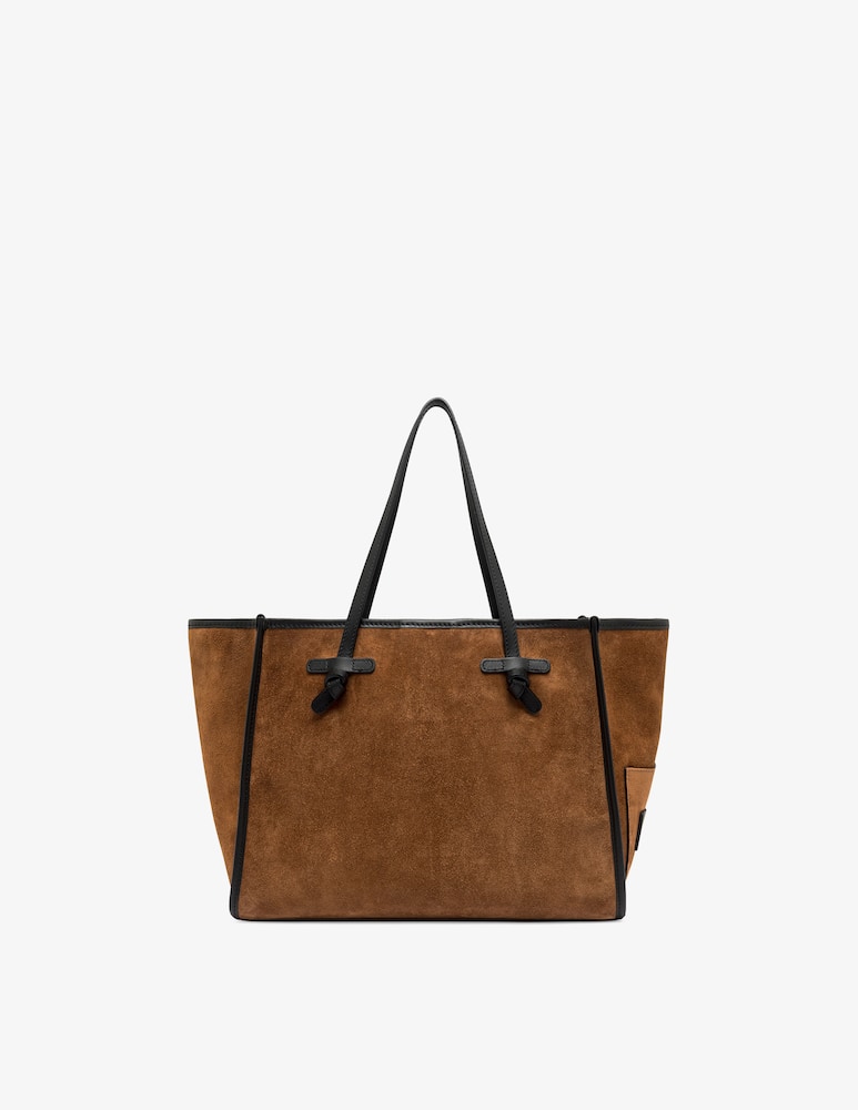 rinascente Marcella Club Shopper in suede Marcella Manifest