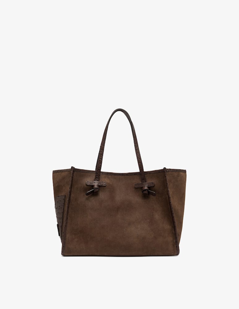 rinascente Marcella Club Borsa shopper in suede Marcella