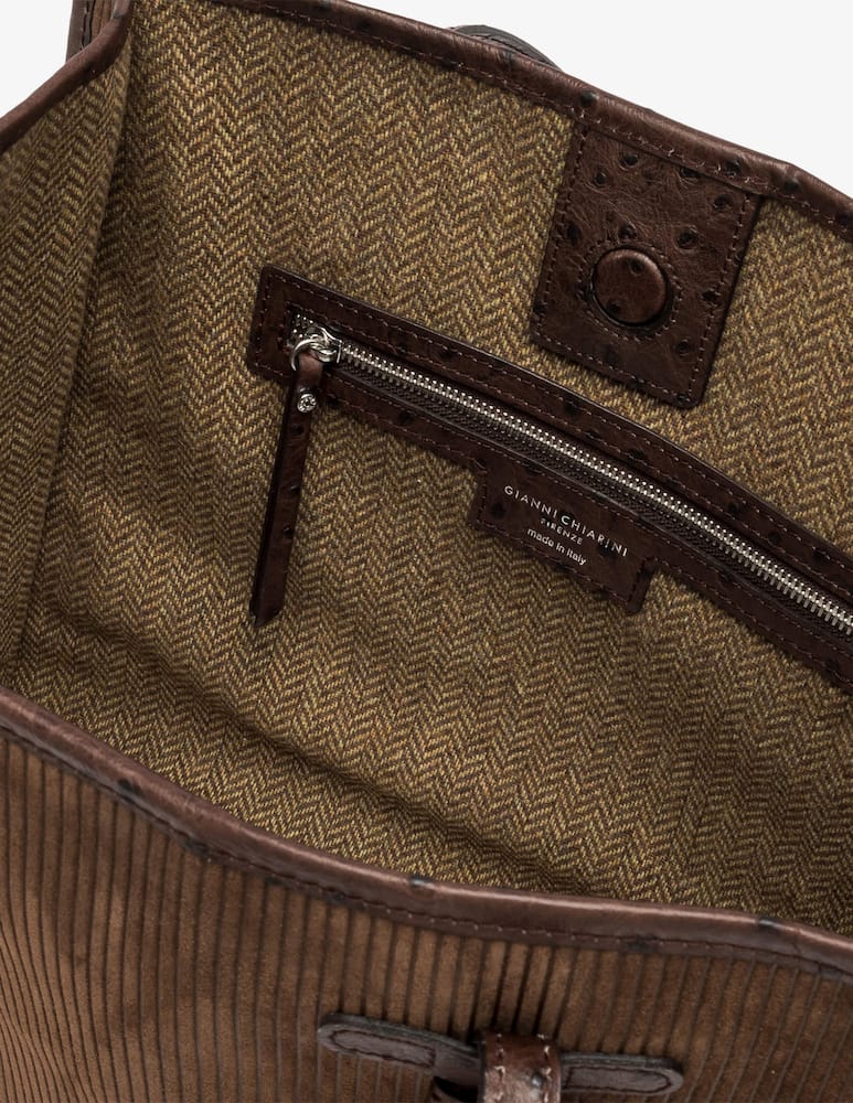 rinascente Marcella Club Borsa shopper in suede Marcella