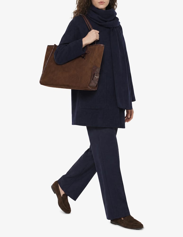 Gianni Chiarini Firenze Borsa shopper in suede Marcella Club - immagine 4 Gianni Chiarini Firenze Borsa shopper in suede Marcella Club - immagine 4