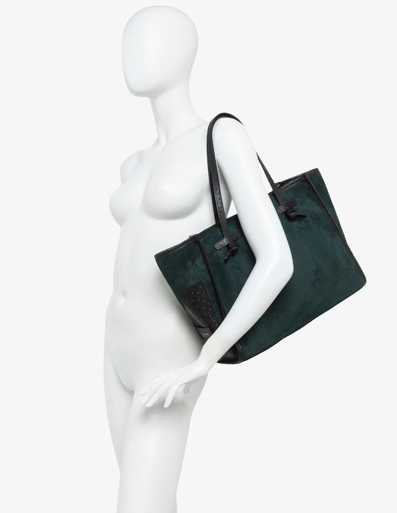 rinascente Marcella Club Borsa shopper in suede Marcella