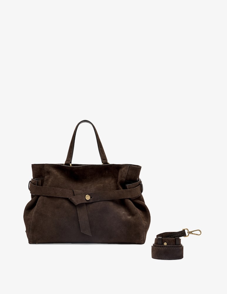 rinascente Gianni Chiarini Firenze Borsa a mano in suede Miranda L