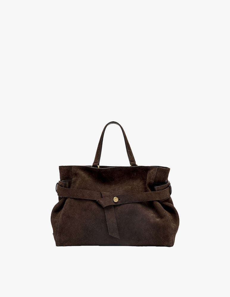 Gianni Chiarini Firenze Miranda L suede shoulder bag - picture 1 Gianni Chiarini Firenze Miranda L suede shoulder bag - picture 1