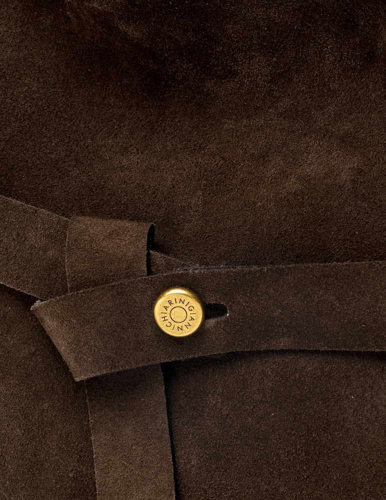 rinascente Gianni Chiarini Firenze Borsa a mano in suede Miranda L