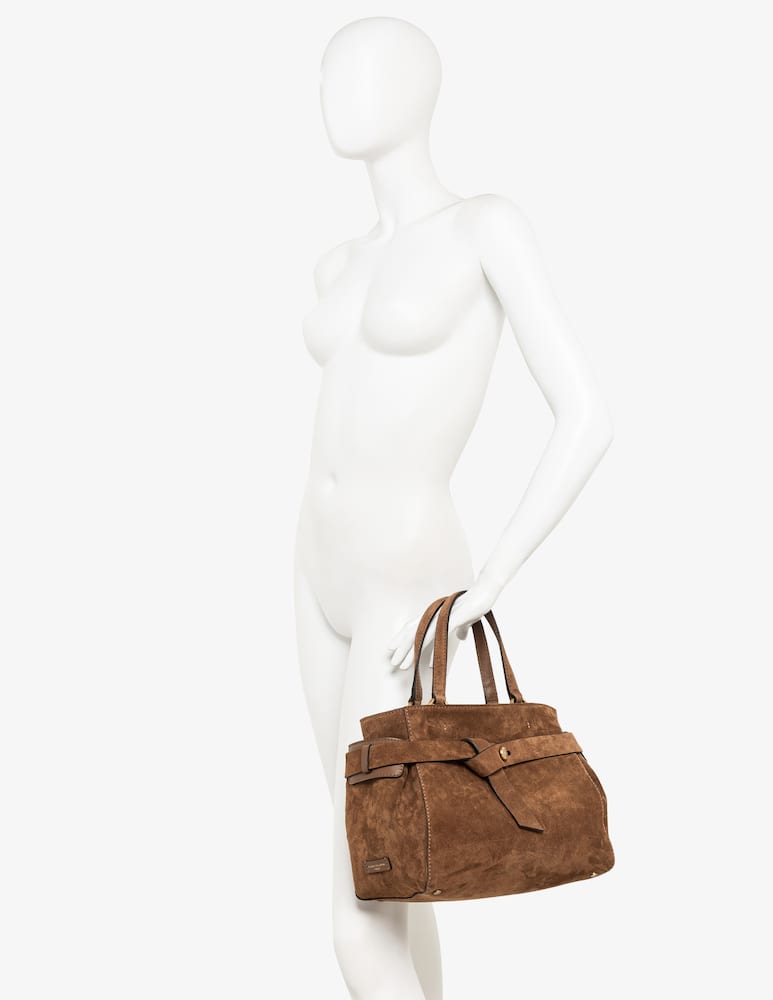 rinascente Gianni Chiarini Firenze Borsa shopper in suede Miranda