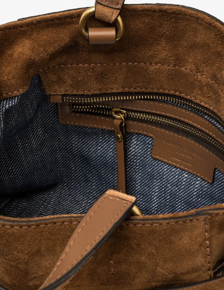 rinascente Gianni Chiarini Firenze Borsa shopper in suede Miranda