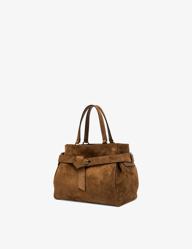 rinascente Gianni Chiarini Firenze Borsa shopper in suede Miranda