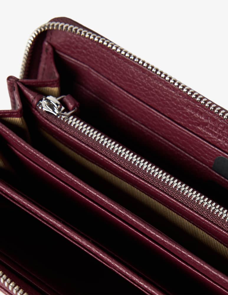 rinascente Gianni Chiarini Firenze Portafoglio zip in pelle grain
