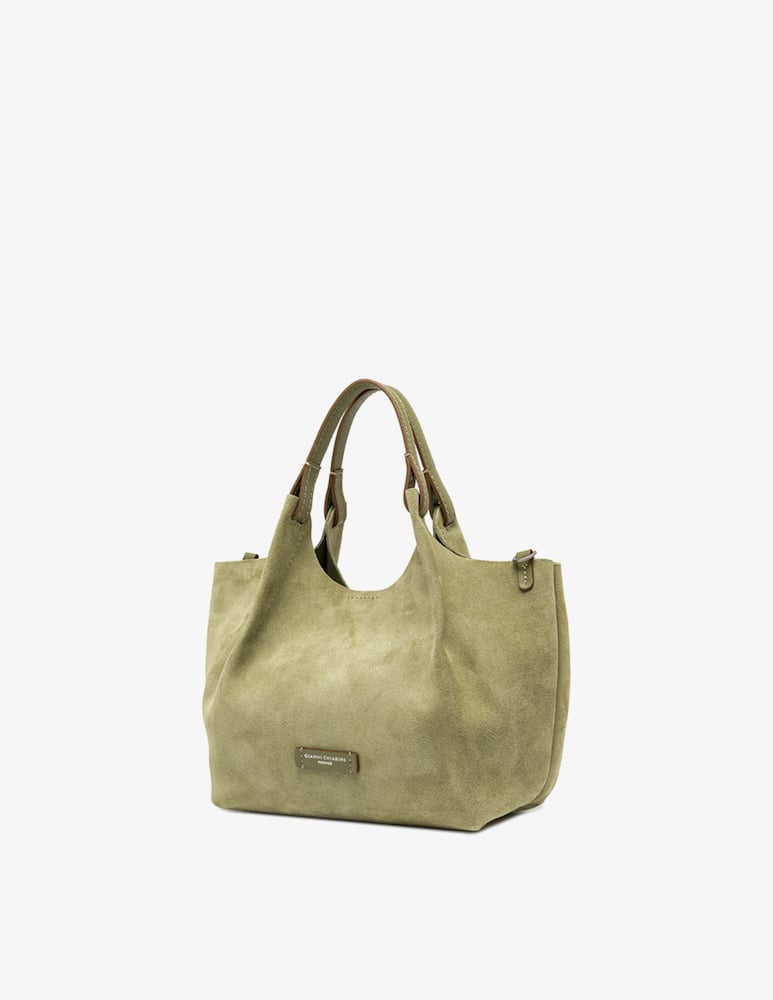 rinascente Gianni Chiarini Firenze Borsa shopper in suede Dua M